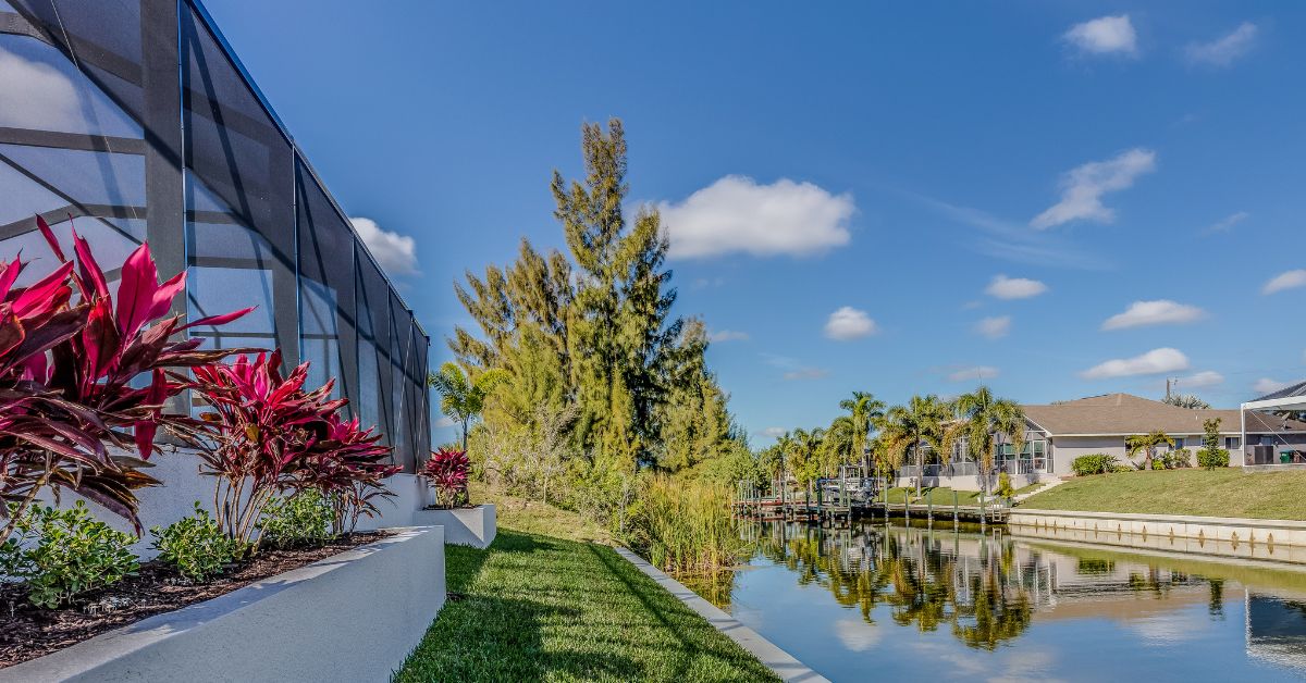 Easy Ways to Read a Cape Coral Canal Map in 2026 9 Canal layout around residential areas in Cape Coral