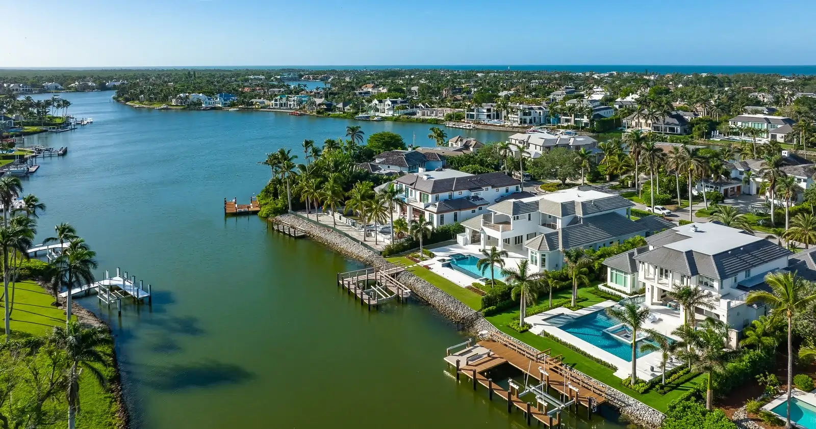 Florida waterfront homes