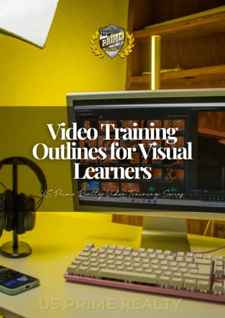 Video Training Outlines for Visual Learners