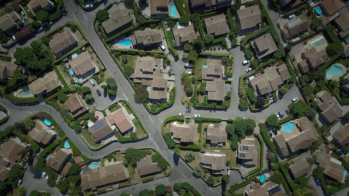 Aerial view of Florida neighborhood – Sell your home with U.S. Prime Realty