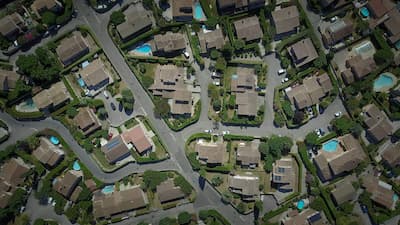 Aerial view of Florida neighborhood – Sell your home with U.S. Prime Realty