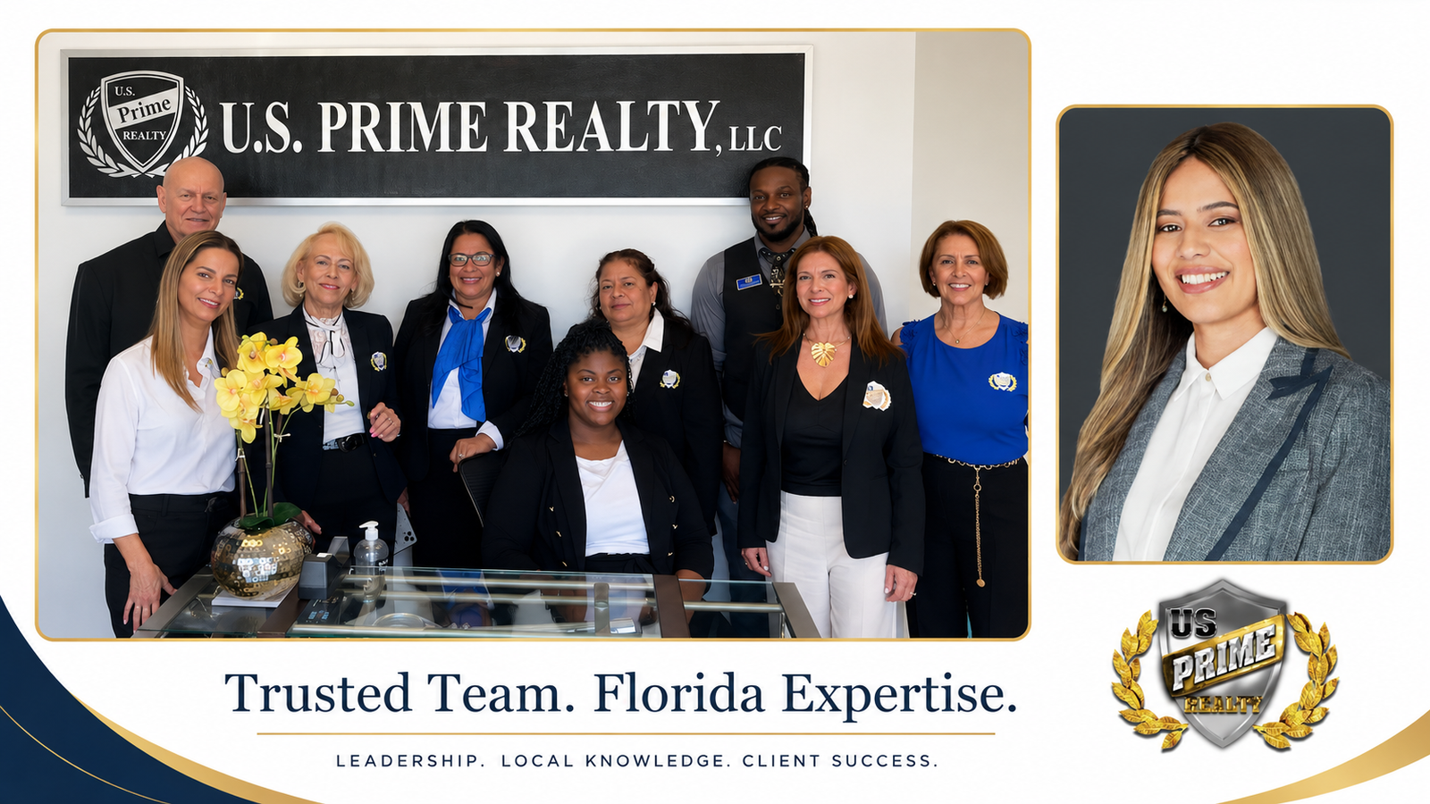 Isbely Glazer: The Florida Real Estate Broker Behind U.S. Prime Realty’s Trusted Growth 7 Isbely Glazer and U.S. Prime Realty team serving Florida real estate clients