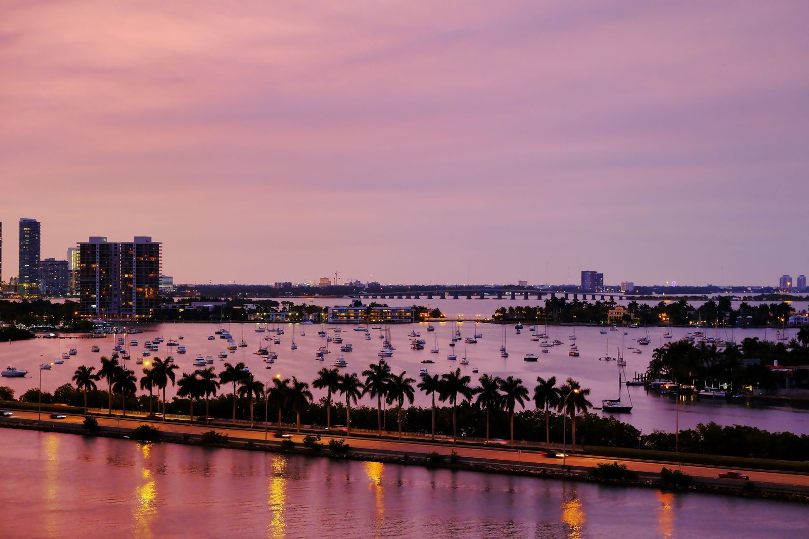 Miami Florida waterfront homes for sale with private dock on Biscayne Bay