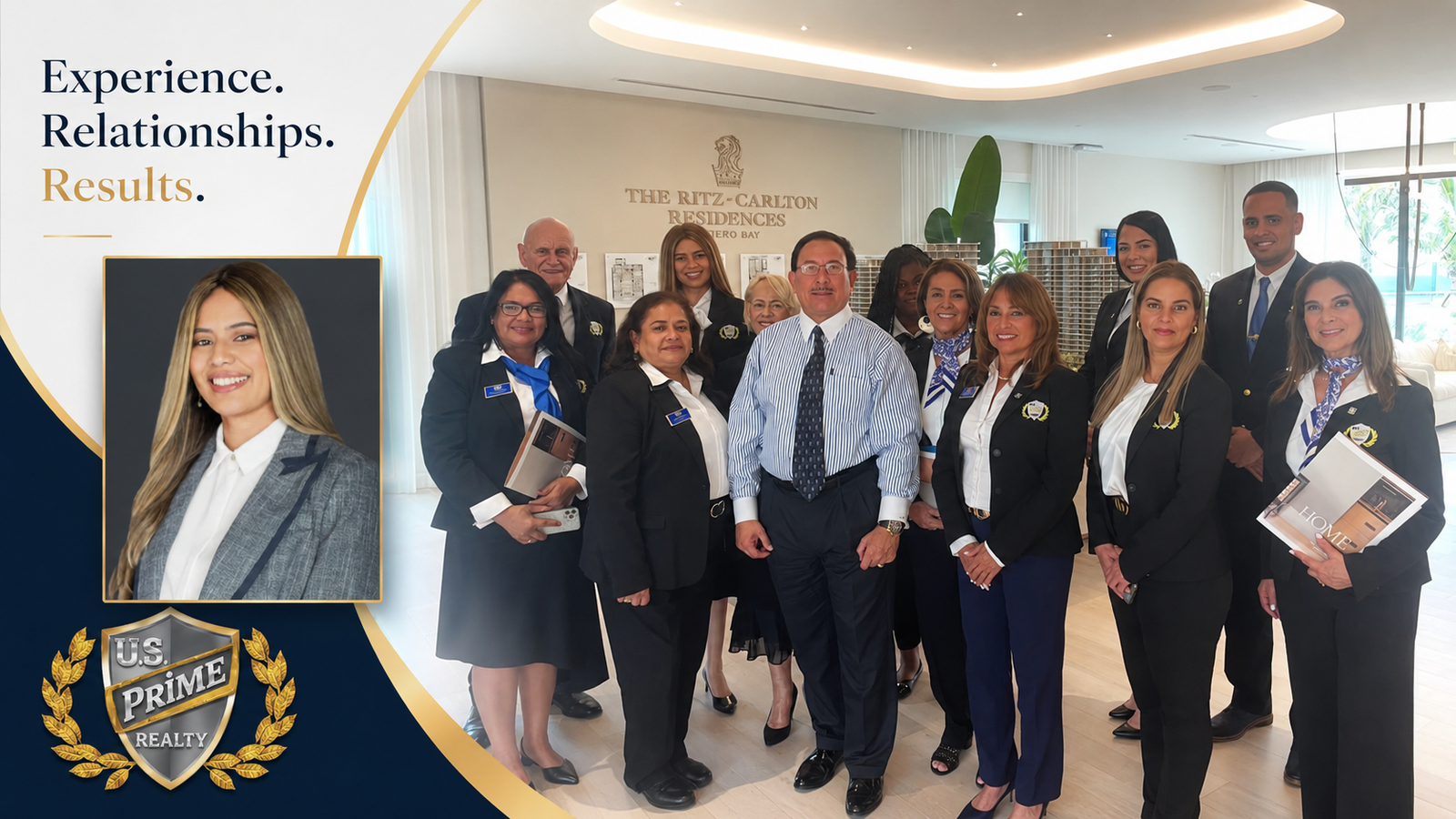 U.S. Prime Realty team with Florida real estate broker Isbely Glazer