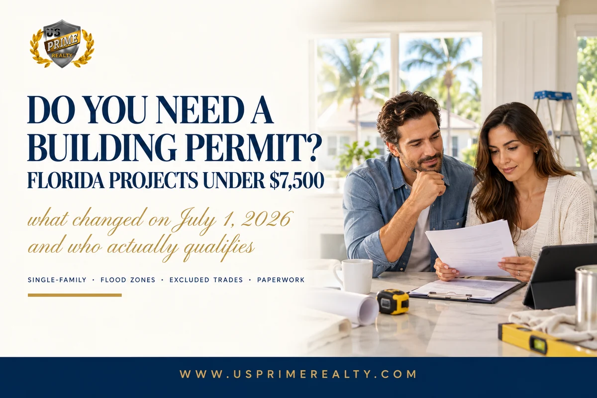 Florida building permit under $7,500 exemption guide for homeowners