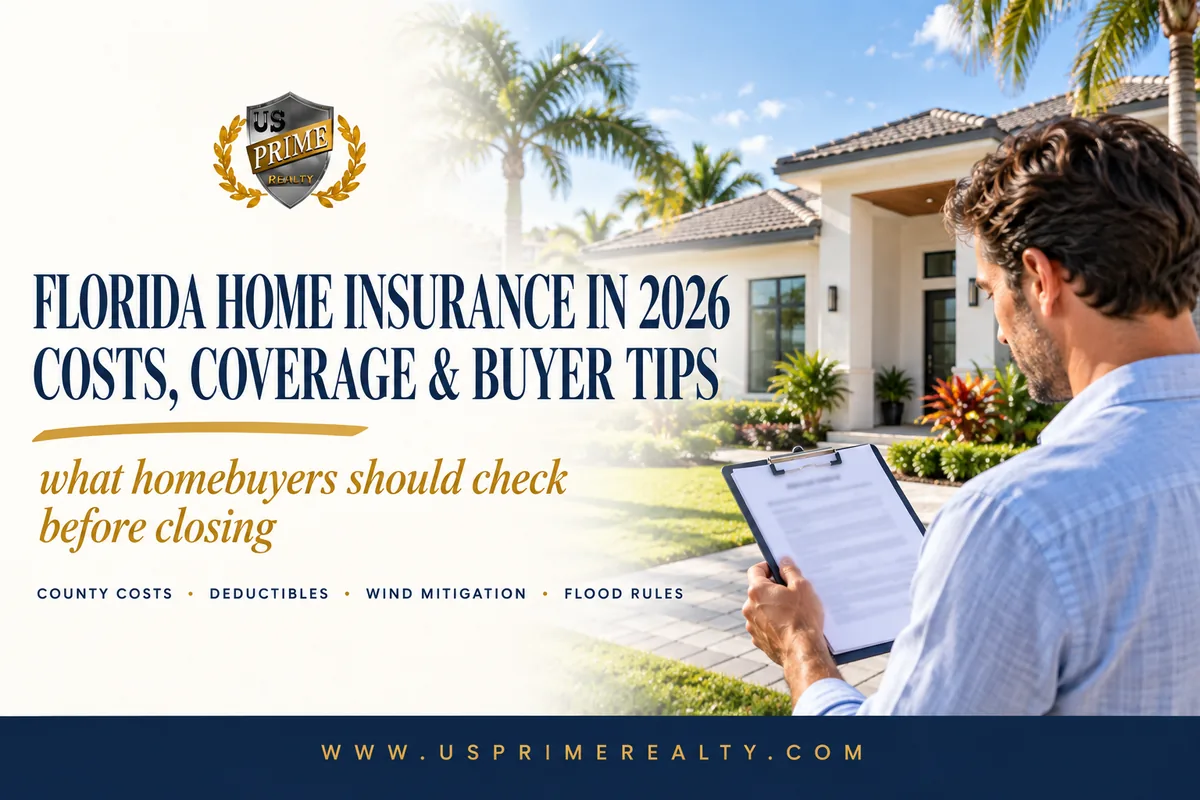 Florida home insurance 2026 costs coverage and homebuyer checklist