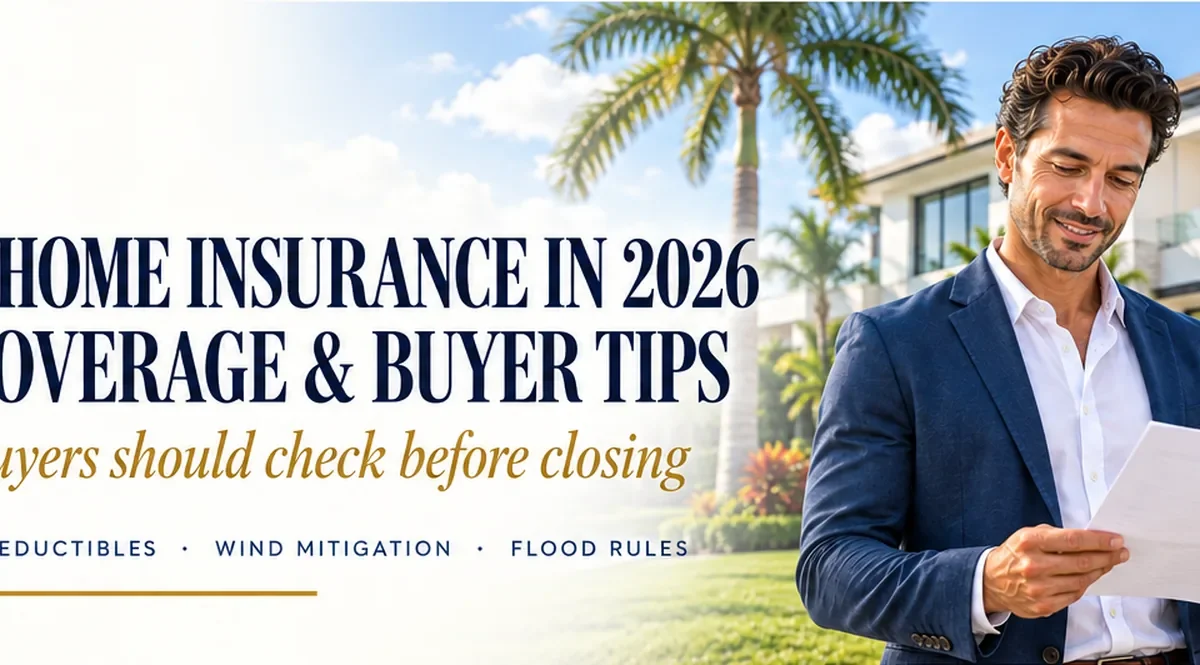 Florida home insurance in 2026 costs coverage and buyer tips banner