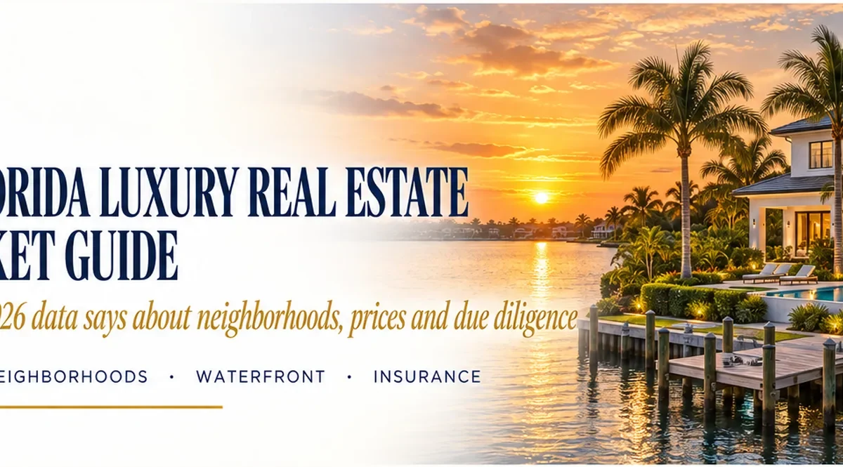 Naples Florida luxury real estate 2026 market guide banner
