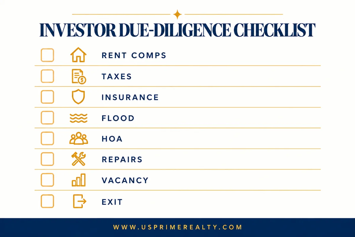 Florida Real Estate Investment Guide 2026: Top Cities for Property Investors 4 Florida investment property checklist for rental income and risk in 2026