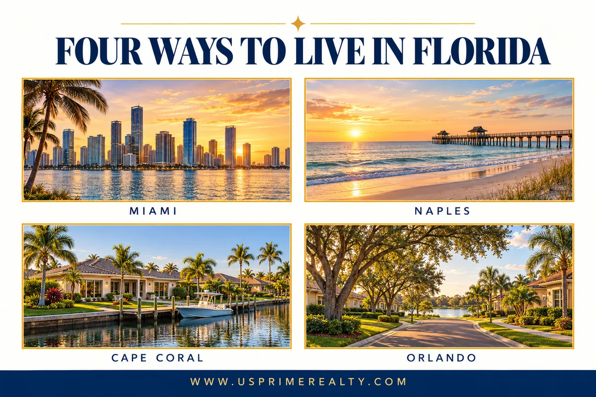 Moving to Florida in 2026: relocation options in Miami, Naples, Cape Coral and Orlando