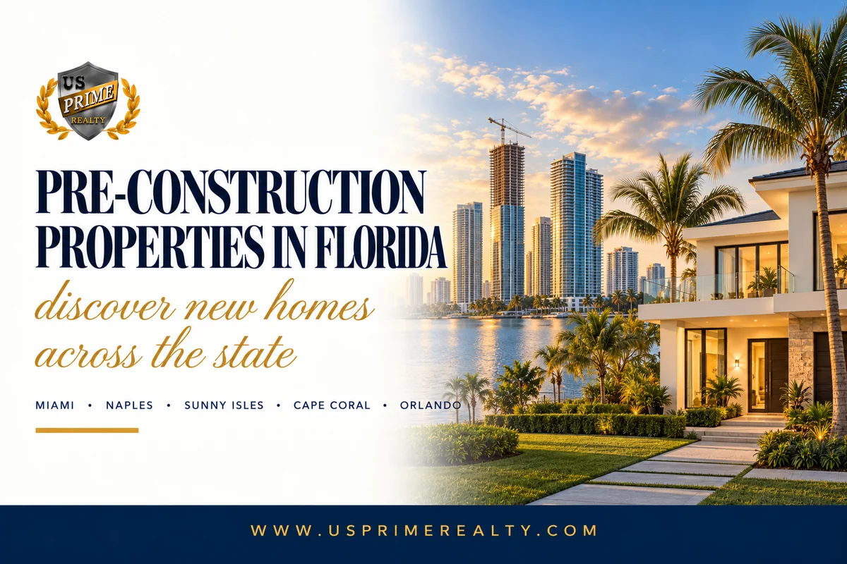 Florida pre-construction homes and luxury condominium developments in Miami, Naples, Sunny Isles Beach, Cape Coral and Orlando